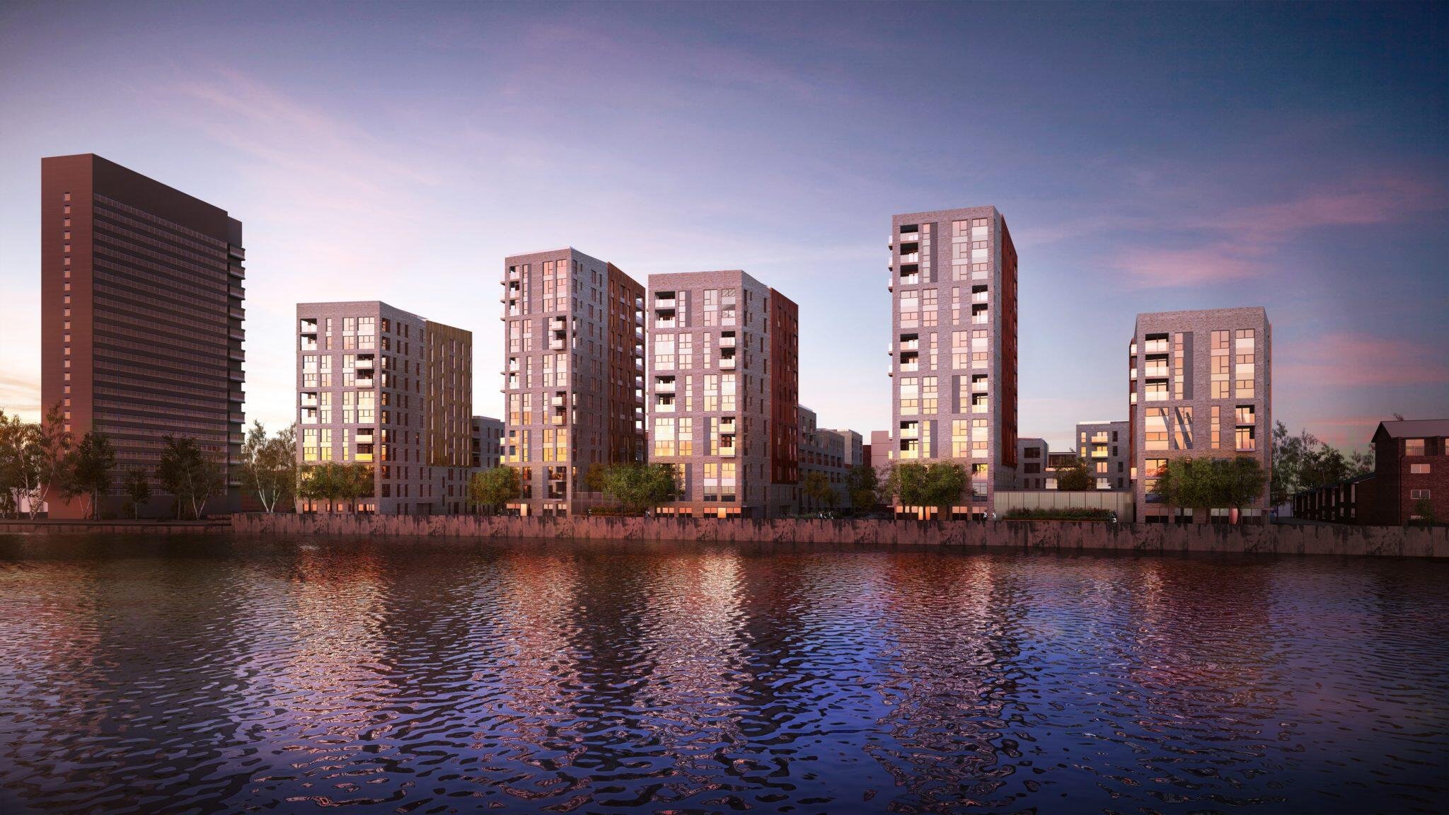 Development image of New Union Wharf, E14