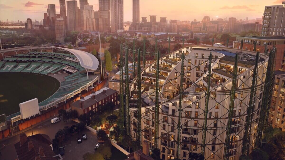 Development image of Oval Village, SE11