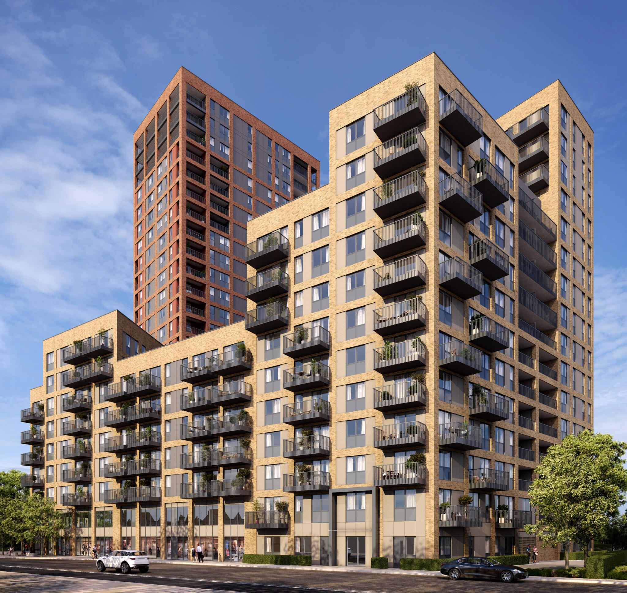 Development image of The West Works, UB2
