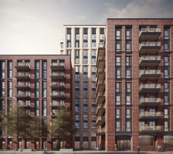 Development image of Brunel Street Works, E16