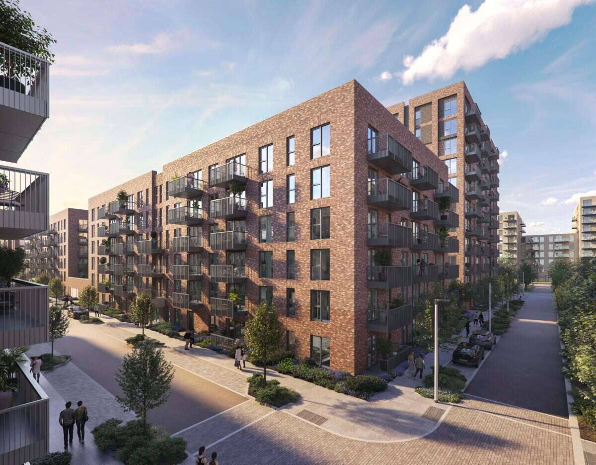 Development image of West Acre Square, UB1