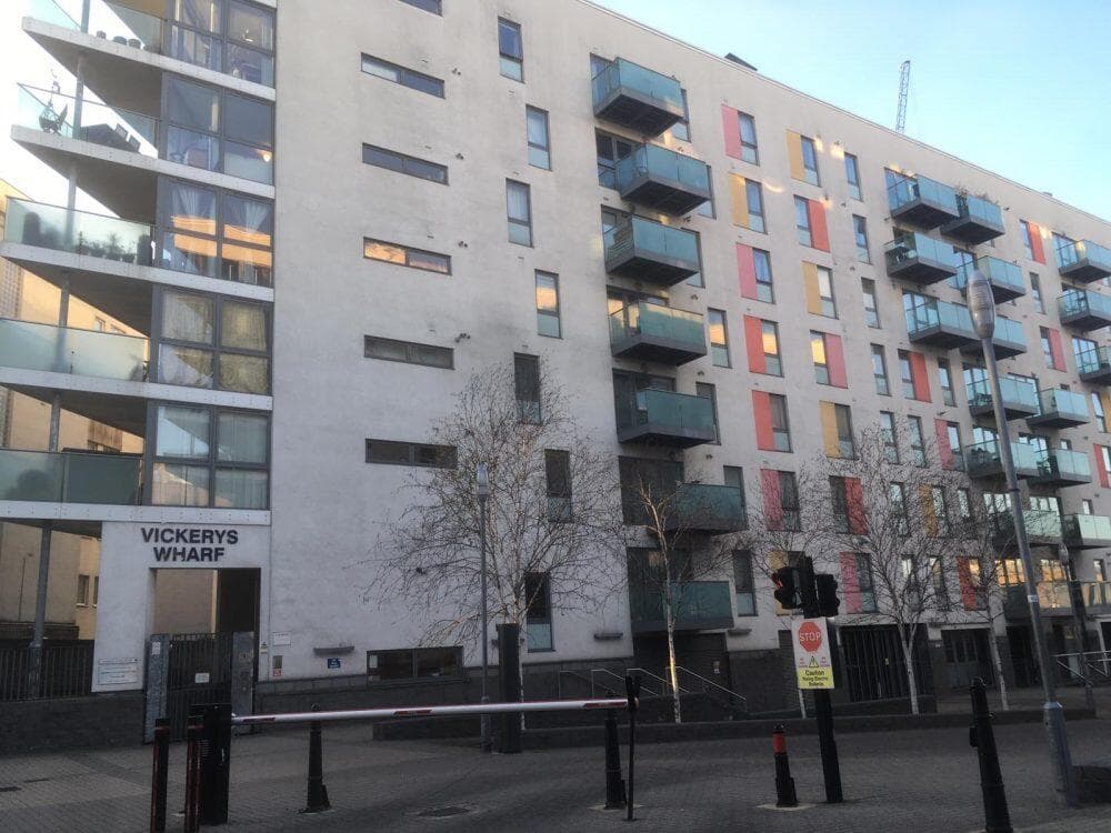 Development image of Vickerys Wharf, E14