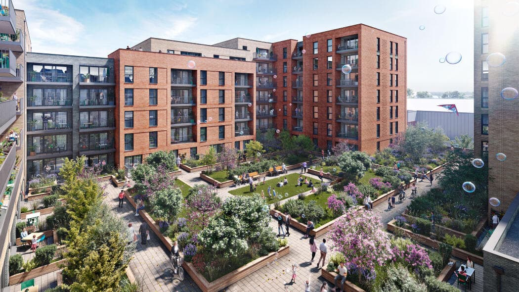 Development image of NewHayes, UB3