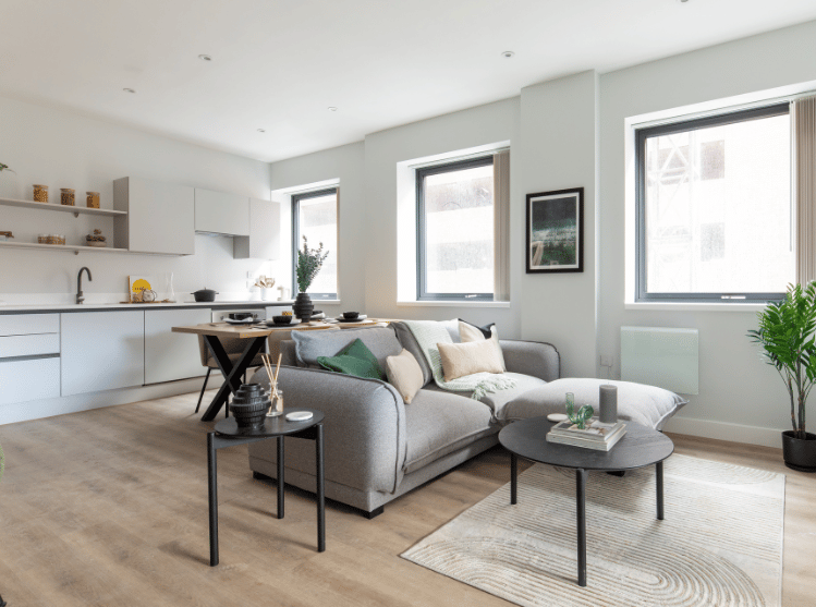 Development image of Clay Salford Quays, M50