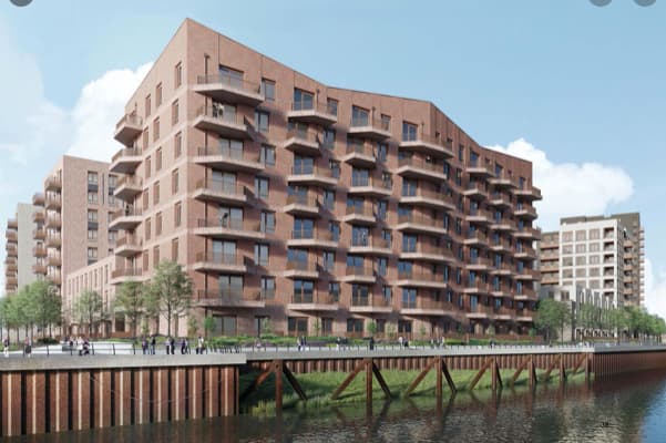 Development image of Fresh Wharf, IG11
