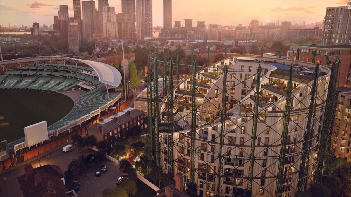 Development image of Oval Village, SE11