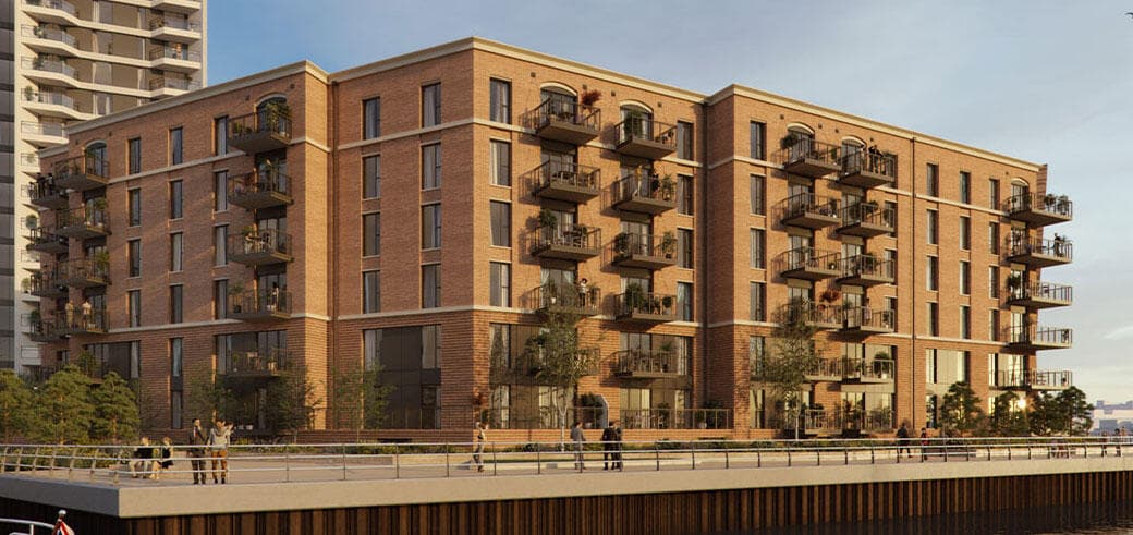 Development image of Chapel Riverside, SO14