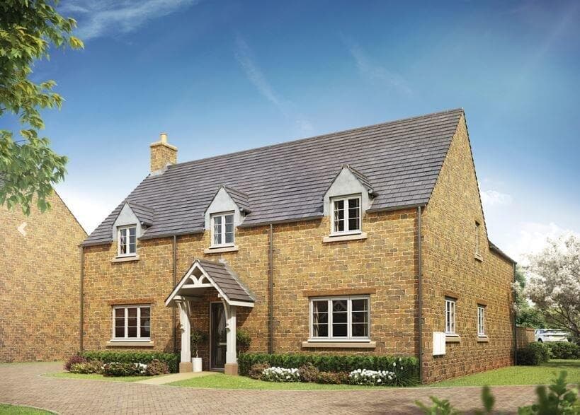 Development image of Scholars’ Gate, OX15