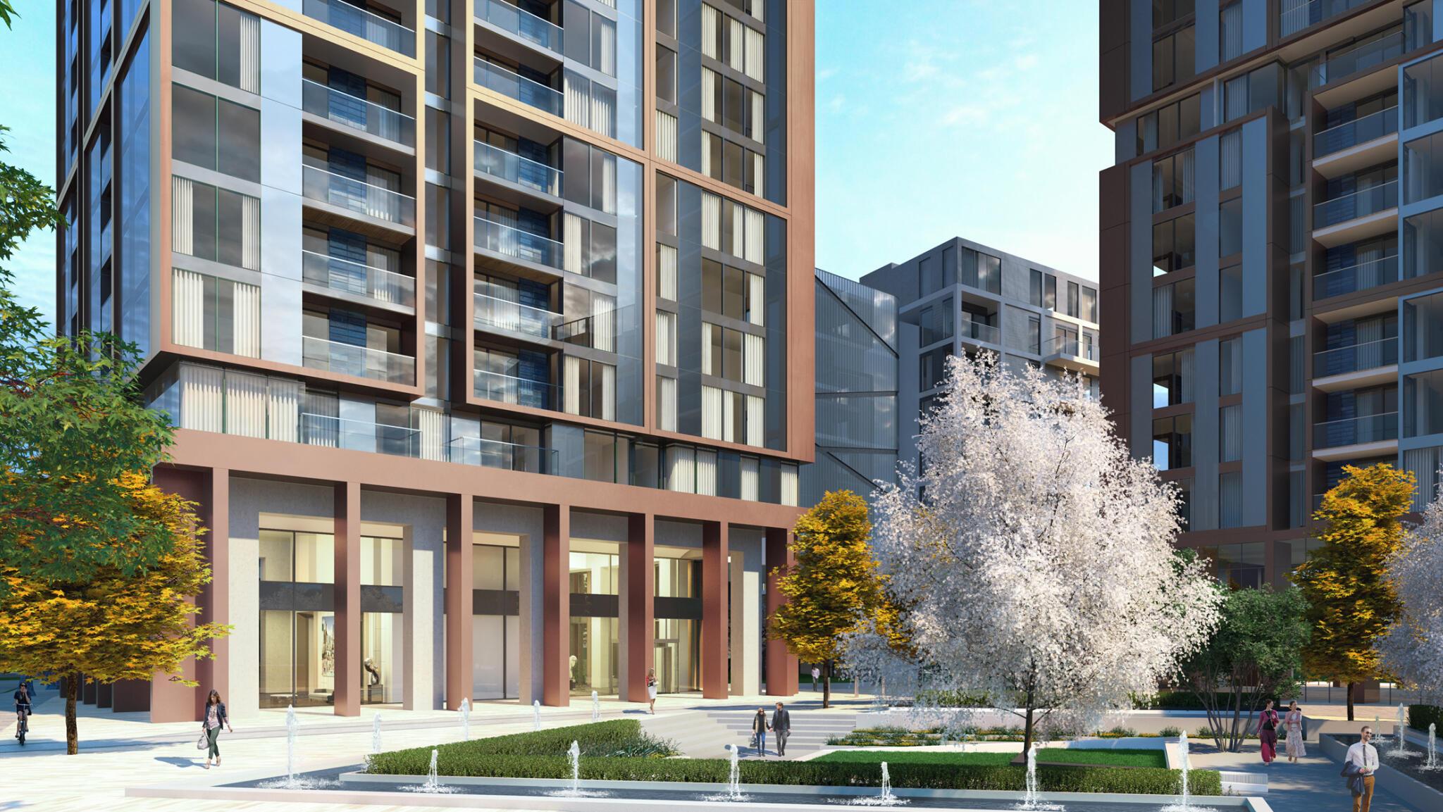 Development image of Galliard Homes at Harbour Central, E14