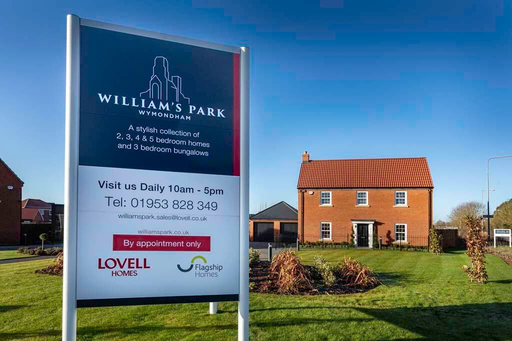 Development image of William's Park, NR18
