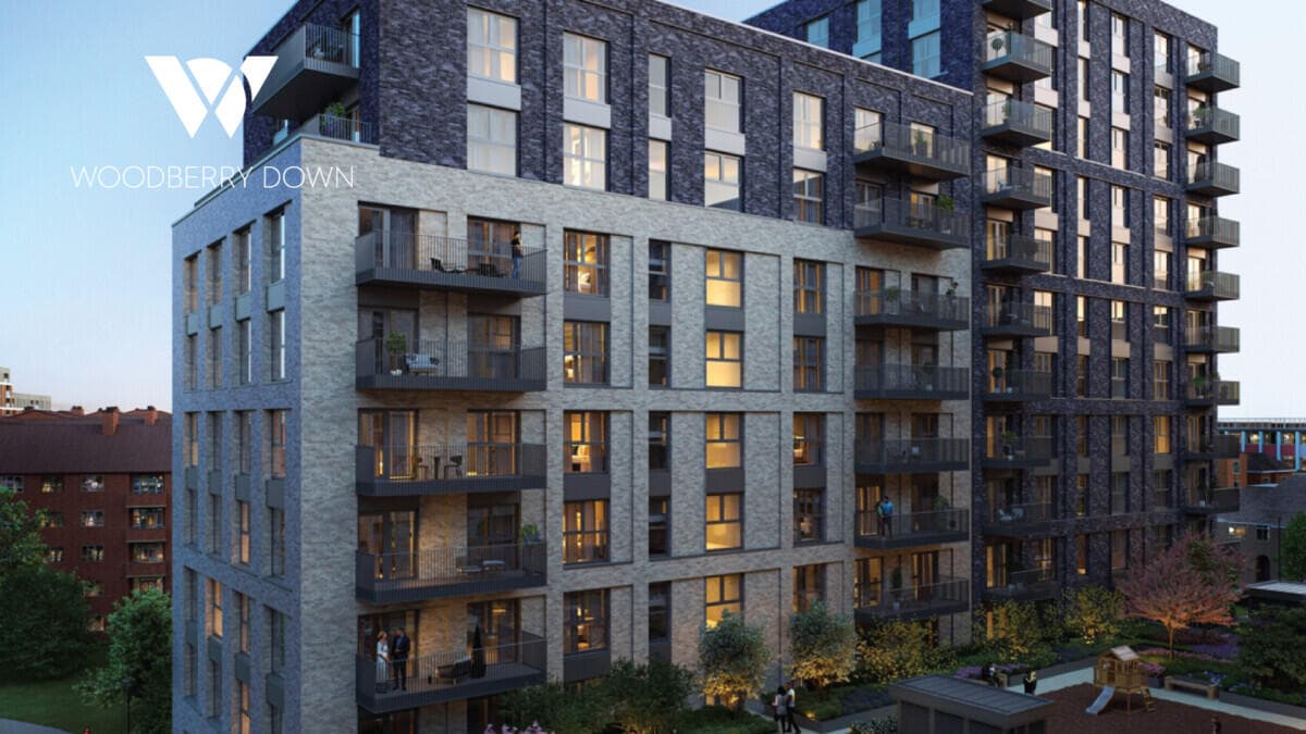 Development image of Notting Hill Genesis at Woodberry Down, N4